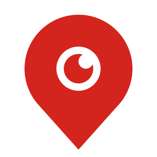 Cartoon map icon